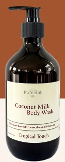 гель для душа Coconut Milk — флакон 500 мл с помпой / канистра 5 кг